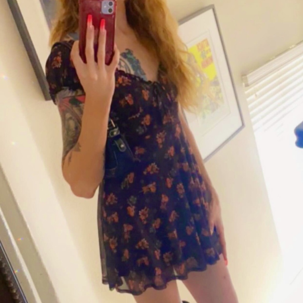 Floral urban outfitters dress